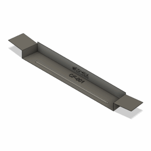 ¾” Deep Dust Cover for Hardware Preps on Hollow Metal Frames - CF-001